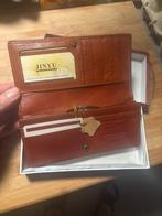 JINYU collection series / woman's wallet, Ophalen of Verzenden, Nieuw, Bruin, Overige typen
