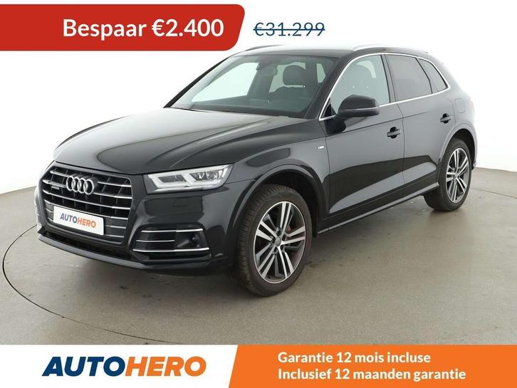 Audi Q5 55 TFSIe quattro sport (bj 2020, automaat), Auto's, Audi, Te koop, Q5, 4x4, ABS, Adaptive Cruise Control, Airbags, Airconditioning