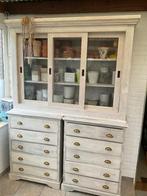 Vitrinekast, Huis en Inrichting, Kasten | Vitrinekasten, Ophalen, Gebruikt, Met deur(en), 200 cm of meer