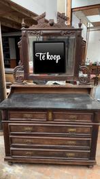 Mooi kast met spiegel, Antiek en Kunst, Antiek | Meubels | Kasten, Ophalen