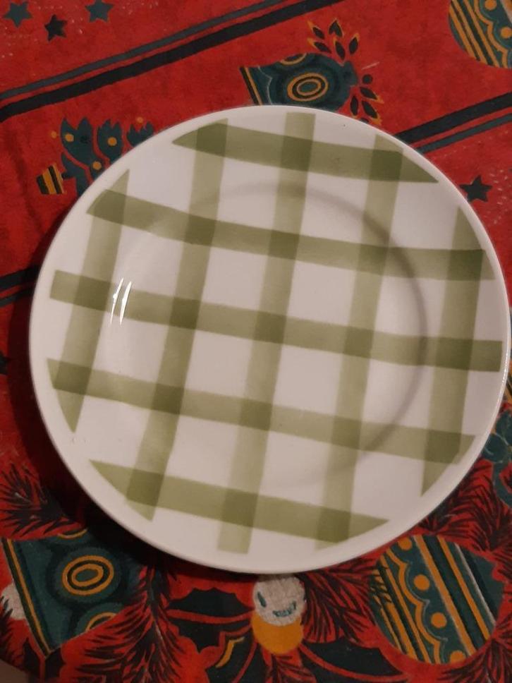 Assiette "Moulin Des Loups" ORCHIES Modèle "Nappe" - faïence, Antiek en Kunst, Antiek | Servies los, Ophalen of Verzenden