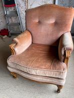 Vintage Zetel stijl Queen Ann stof, Ophalen, Gebruikt, Vintage, 75 tot 100 cm