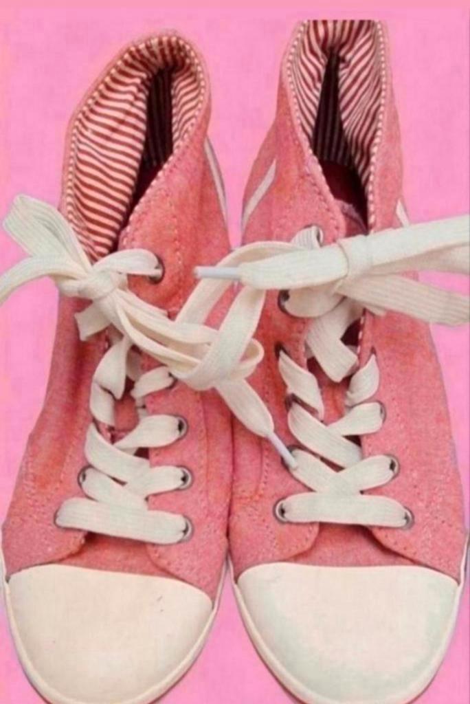 ✨️KORTING‼️ GRACELAND Sleehak Gympen Maat 39 Topstaat✨️, Kleding | Dames, Schoenen, Zo goed als nieuw, Sneakers, Roze, Ophalen of Verzenden