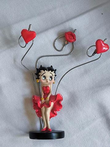 Betty Boop pin-up figuur met fotohouder beschikbaar voor biedingen
