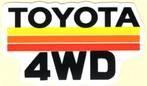 Toyota 4WD sticker #18, Autos : Divers, Autocollants de voiture, Envoi