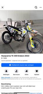 Husqvarna TE 300 enduro 2022, Fietsen en Brommers, Ophalen, Zo goed als nieuw, Overige merken