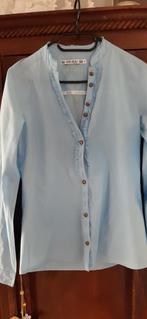Bien blue licht blauw hemd (gecentreerd) maat 38 € 15, Ophalen of Verzenden, Zo goed als nieuw