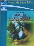 Basics of SOCIAL RESEARCH qualitative and quantitative appr., Enlèvement ou Envoi, Comme neuf, Enseignement supérieur, W. LAWRENCE NEUMAN