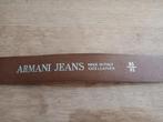 Armani jeans riem bruin, Armani Jeans, Echt leder, 90 tot 100 cm, Tailleriem