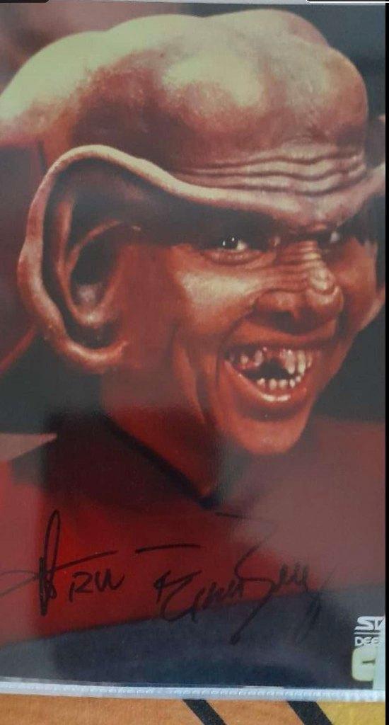 Collectie van 23 originele gesigneerde foto's van Star trek., Verzamelen, Foto's en Prenten, Nieuw, Foto, Overige onderwerpen