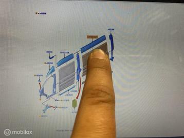 Zijwand Boven Plaat Links Ford Transit 4 Hoog  NIEUW 1837480 beschikbaar voor biedingen