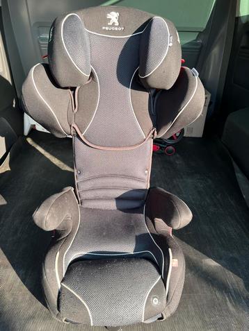 Siège auto enfant Peugeot Isofix évolutif 15-36kg, Autres marques, Dossier réglable, Comme neuf, Enlèvement