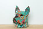 Bulldog in flowerpower-design, Ophalen of Verzenden