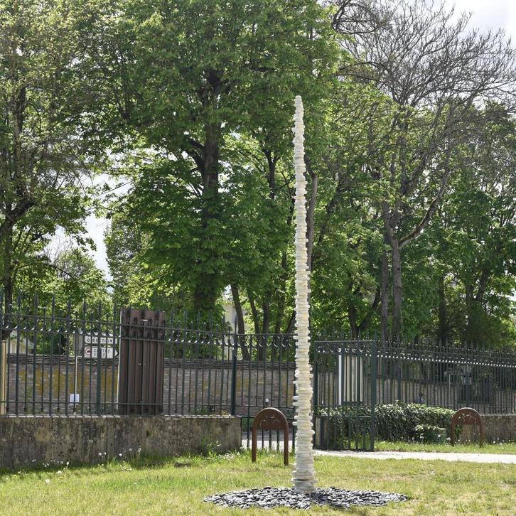 Fontaine Sculpture Statue Décoration Jardin Marbre, Jardin & Terrasse, Statues de jardin, Comme neuf, Enlèvement