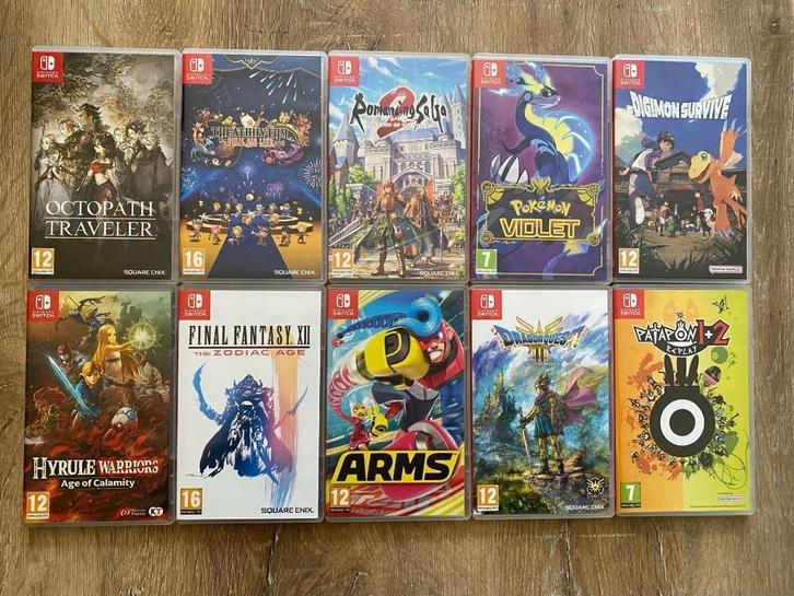 Switch Spellen, Games en Spelcomputers, Games | Nintendo Switch, Ophalen of Verzenden