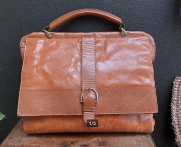 Mingo lederen aktetas bally, Handtassen en Accessoires, Tassen | Schooltassen, Ophalen of Verzenden, Gebruikt, Leer