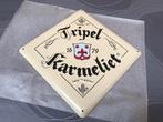 Tripel Karmeliet reclamebord metaal nieuw, Verzamelen, Ophalen of Verzenden, Nieuw, Reclamebord, Plaat of Schild
