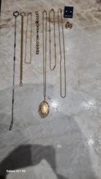 Verschillende soorten juweeltjes, plaque d'or en zilver., Antiek en Kunst, Antiek | Zilver en Goud, Ophalen of Verzenden, Zilver