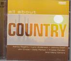 Dubbel CD - All About Country, Cd's en Dvd's, Boxset, Ophalen of Verzenden, Zo goed als nieuw