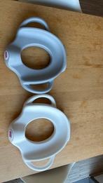 2 WC brilverkleiners met rugleuning en handvaten, Ophalen, Zo goed als nieuw