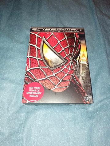 Te koop in een dvd-box de complete Spiderman 
