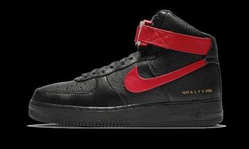 Nike Air Force 1 High Alyx Black University red beschikbaar voor biedingen