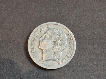 Munt Lavrillier 5 francs 1947 Frankrijk beschikbaar voor biedingen