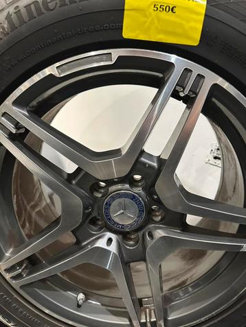 Mercedes velgen 18” 5x112 + Continental 235/60R18 beschikbaar voor biedingen