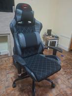Chaise gamers noir et gris avec les housses, Maison & Meubles, Chaises de bureau, Neuf, Chaise de bureau de gaming, Enlèvement