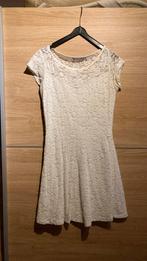 Wit kanten kleedje van L&L maat XS maar valt groter uit., Kleding | Dames, Jurken, L&L, Maat 34 (XS) of kleiner, Wit, Zo goed als nieuw