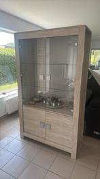 Vitrine kast + tafel, Huis en Inrichting, Ophalen, Zo goed als nieuw