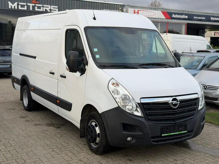 Opel // Movano BiTurbo - Lichtevracht, Auto's, Opel, Bedrijf, Te koop, Movano, Diesel, Euro 6, 5 deurs, Handgeschakeld, Wit, Zwart