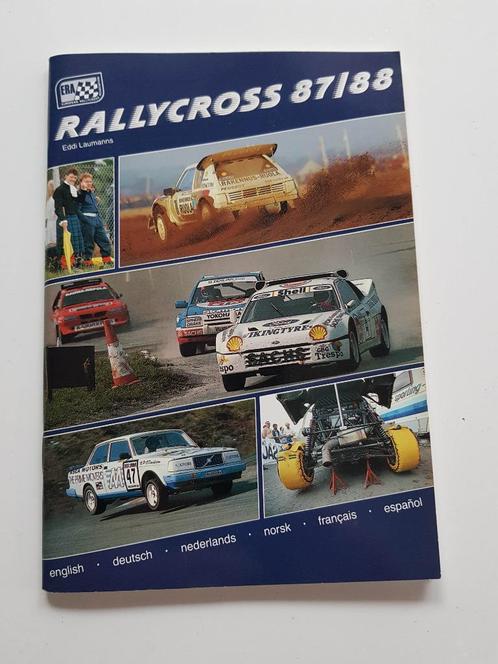 Autosport - Rallycross Jaarboek1987/88, Livres, Autos | Livres, Comme neuf, Enlèvement ou Envoi