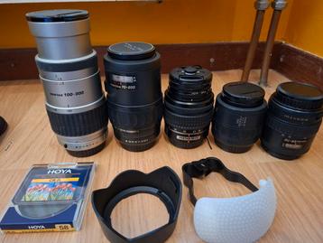 Lot Pentax lenzen beschikbaar voor biedingen