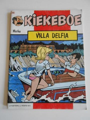 Kiekeboe 40. Villa Delfia . 1ste druk 1988 beschikbaar voor biedingen