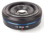Samsung nx30mm F2 pancake lens, Audio, Tv en Foto, Ophalen of Verzenden, Zo goed als nieuw, Standaardlens