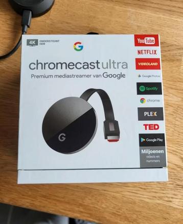 Google Chromecast Ultra 4K HD beschikbaar voor biedingen