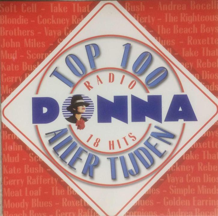 Donna Top 100 Aller tijden, Cd's en Dvd's, Cd's | Verzamelalbums, Pop, Verzenden
