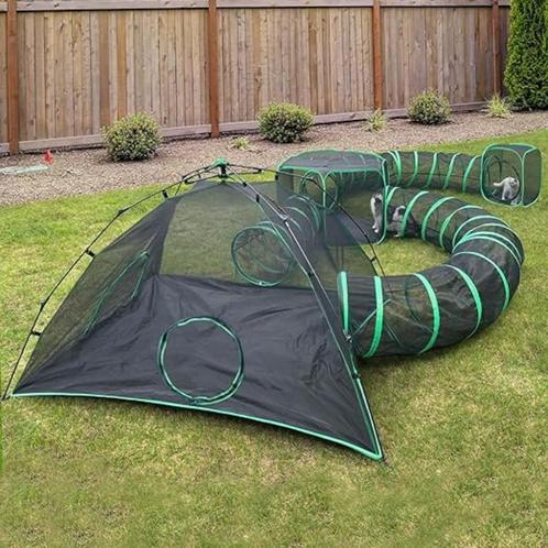 Pawtenda kattentent  buitenren speelkooi GRATIS LEVERING, Dieren en Toebehoren, Kattenspeelgoed, Nieuw, Speeltunnel, Verzenden