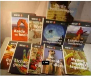 10 Mooi Wetenschap Boeken van de reeks - WIE WEET HET? beschikbaar voor biedingen