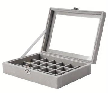 Boîte de rangement - grille de 24 compartiments -sous bliste