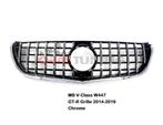 Mercedes-Benz V-Class W447| GT-R GRILLE | 2014-2019 | Chrome, Voor, Mercedes-Benz, Nieuw, Ophalen of Verzenden