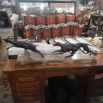 Art Deco sculptuur – gesigneerd Plagnet. jachtscène ca. 1930, Ophalen