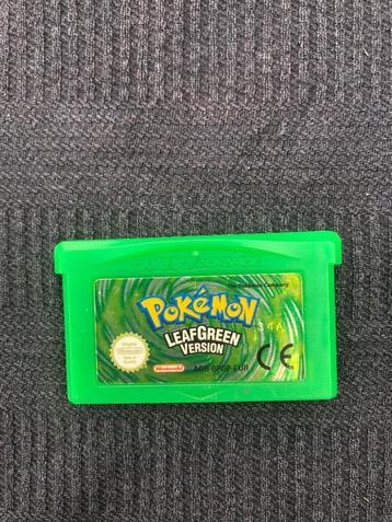 Pokemon Leaf Green Version - GameBoy Advance beschikbaar voor biedingen