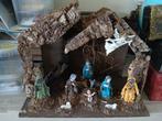 Oude traditionele kerststal, Ophalen of Verzenden, Zo goed als nieuw