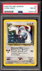 Lugia Holo PSA 8 - 9/111 - Neo Genesis 2000, Hobby en Vrije tijd, Verzamelkaartspellen | Pokémon, Verzenden, Zo goed als nieuw