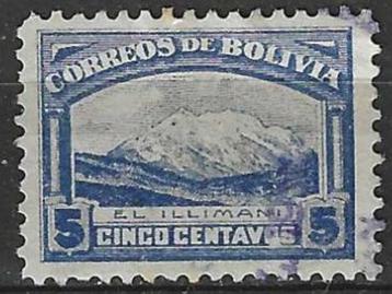 Bolivia 1916 - Yvert 107 - Illimani gebergte - 5 c. (ST)