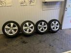 4 jantes alu 17 pouces avec pneus hiver, Ophalen, Gebruikt, 275 mm, 17 inch