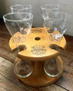 Kwak Wooden Stand Holder 4 Glazen, Verzamelen, Ophalen of Verzenden, Gebruikt, Bierglas