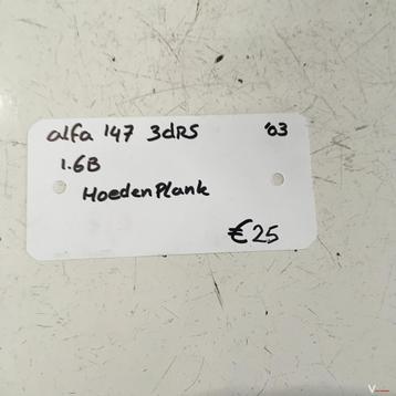 Alf 147  3drs  2003 1.6 benzine Hoedenplank beschikbaar voor biedingen